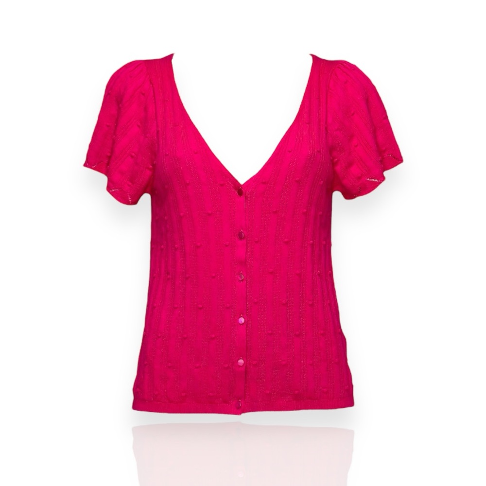 SÉZANE Justine Cardigan - Fuchsia